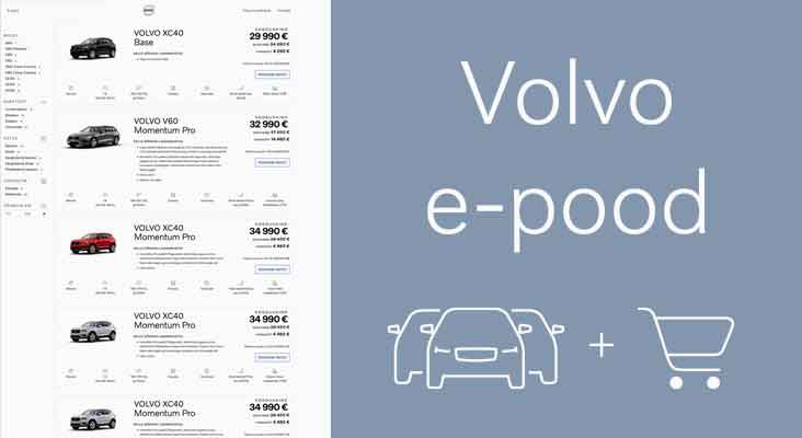 Külasta Volvo e-poodi